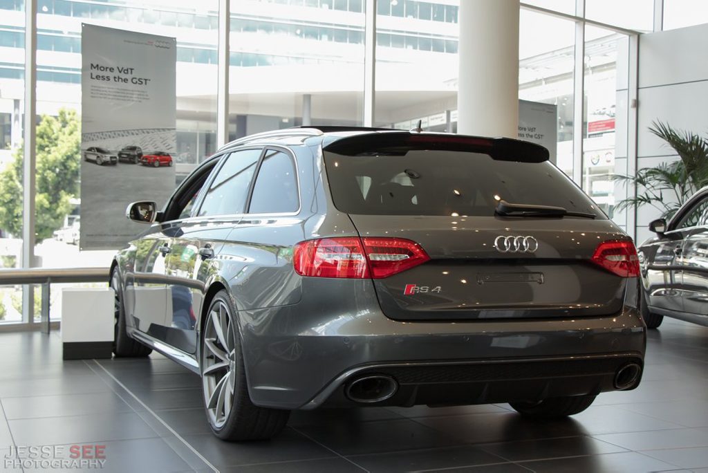 The Audi RS4 Avant. The Audi RS4 Avant.